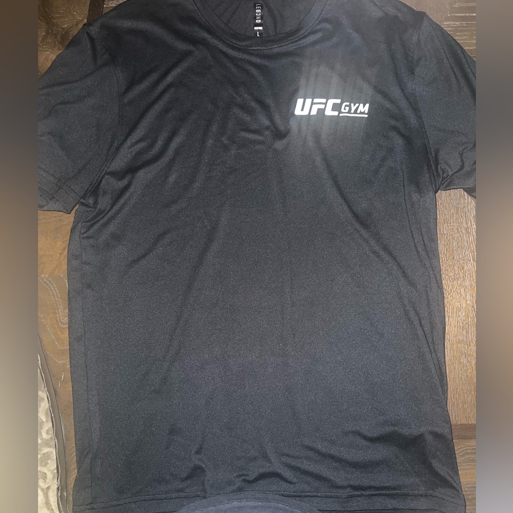 UFC Gym Coach L3gend Inspire Short Sleeve T-shirt Black Reflective White Large